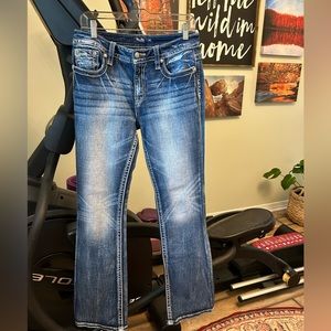 Miss Me Chloe style bootcut acid wash size 30 jeans.  Worn once.